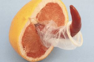 condom stuck inside or slips off